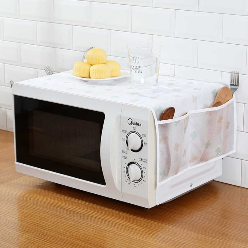 Microwave Oven Cover Waterproof Dust Proof Kitchen Protector - Image 3