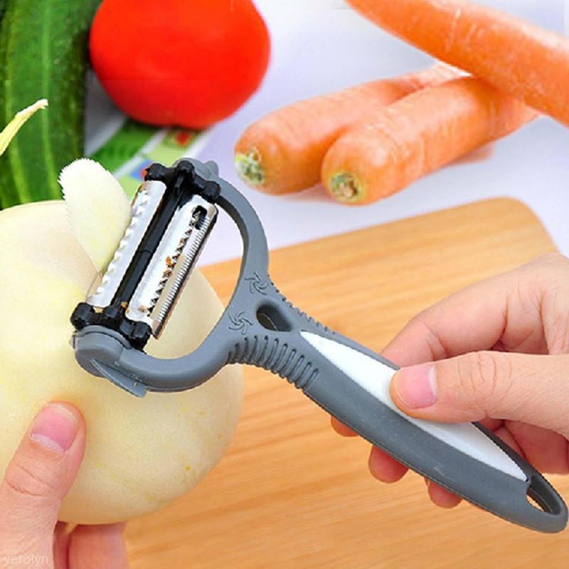 3-in-1 Multipurpose Kitchen Peeler | Vegetable & Fruit Peeling Tool