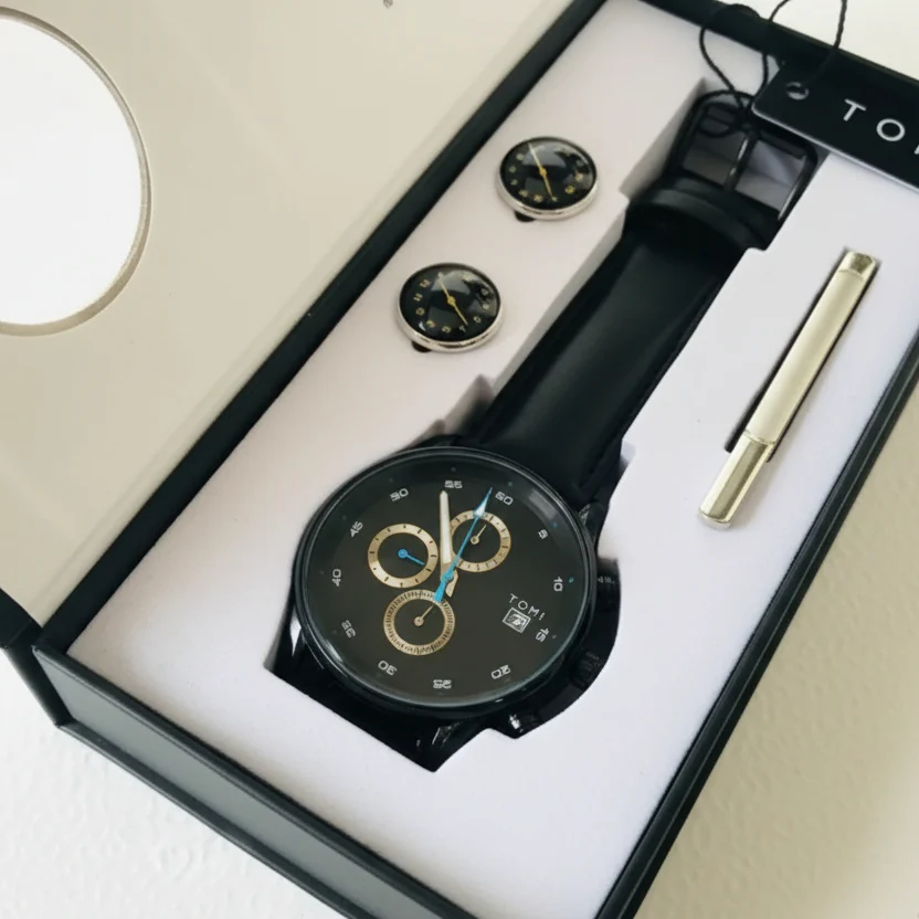 Luxury Men’s Stainless Steel Watch | Elegant Fashion Wrist Watch - Image 4