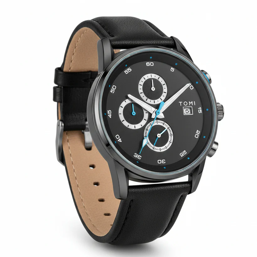Luxury Men’s Stainless Steel Watch | Elegant Fashion Wrist Watch